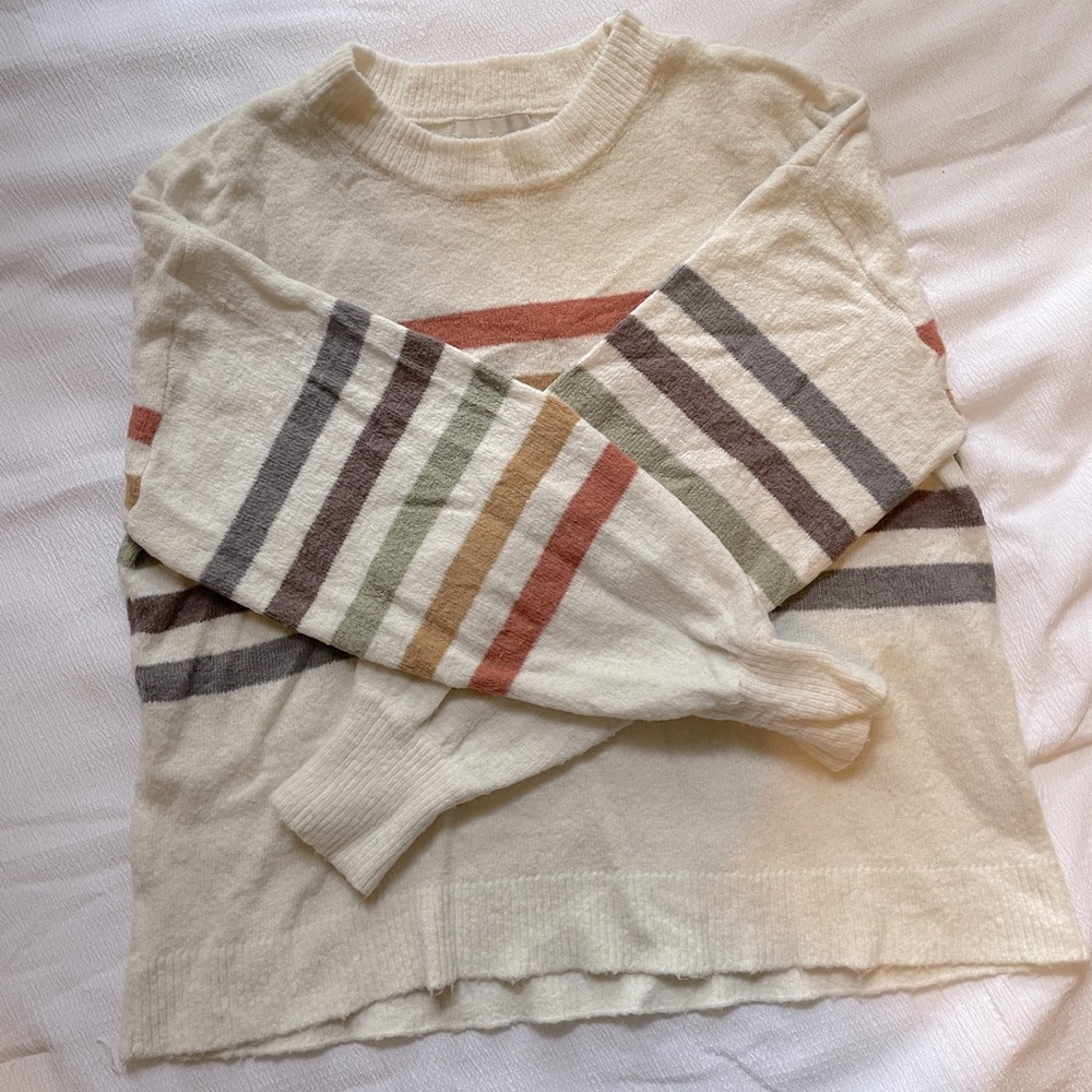Multicolor Striped Sweater